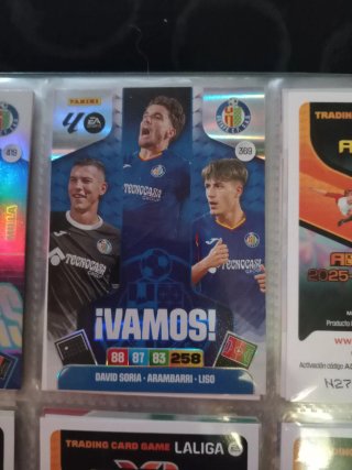 Pack cromos Getafe CF Adrenalyn XL Liga 2026.
