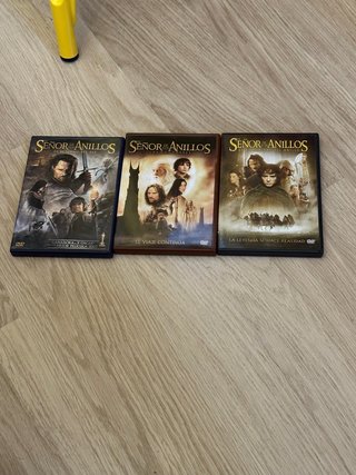 Trilogía El Señor de los Anillos DVD