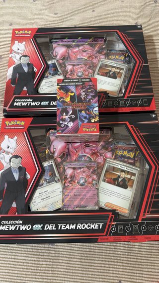Colección Mewtwo EX del Team Rocket Pokémon