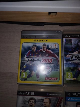 Lote 4 juegos PS3: PES y FIFA
