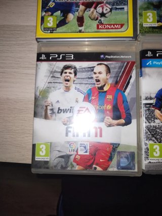 Lote 4 juegos PS3: PES y FIFA