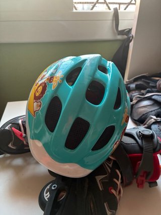 Casco bici infantil animales