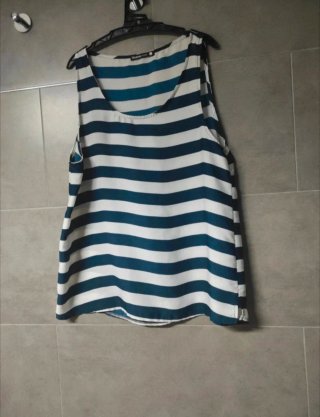 Camiseta marinera rayas azul y blanco