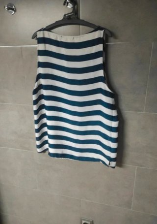 Camiseta marinera rayas azul y blanco