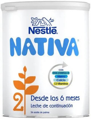 3 Tarros Leche Nestlé Nativa 2 Y te regalo pañal 4
