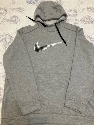 Sudadera Nike Gris con Logo