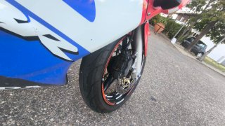 Honda CBR 600 F4i Sportbike Roja/Azul