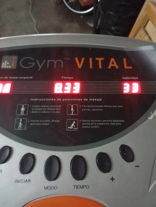Plataforma vibratoria Gym