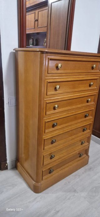 Sifonier Madera Maciza 7 Cajones