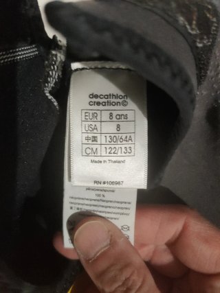 Traje neopreno niño Tribord