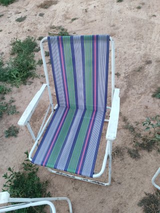 Sillas de camping plegables (Set de 5)
