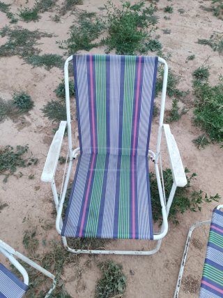 Sillas de camping plegables (Set de 5)