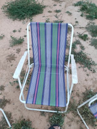 Sillas de camping plegables (Set de 5)