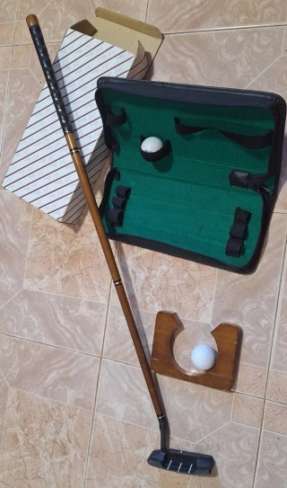 Juego de mini golf para casa/oficina