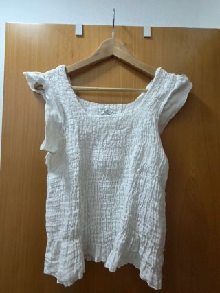 Top tirantes blanco talla única