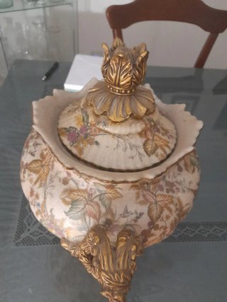 Sopera Porcelana Barroco Decorativa