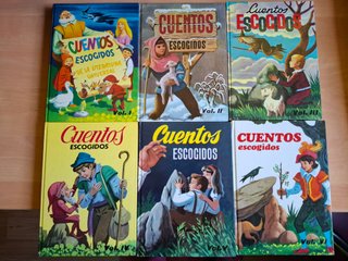 22 Libros de cuentos escogidos años 80