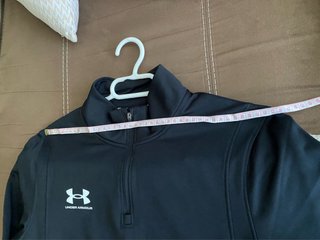 Sudadera Under Armour 1/4 Zip Negra