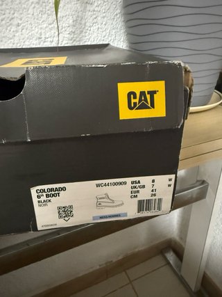 Botas Caterpillar Negras