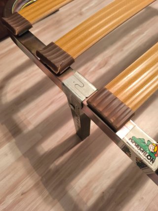 Somier de láminas madera y metal