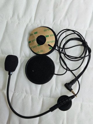 Repuesto Intercomunicador Casco Moto Micrófono y A