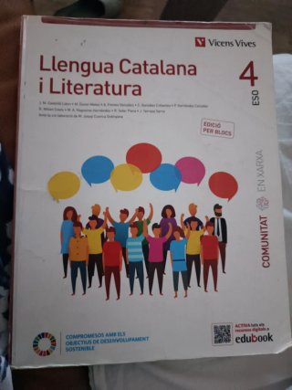 Llengua Catalana i Literatura, 4 ESO, edició pe...