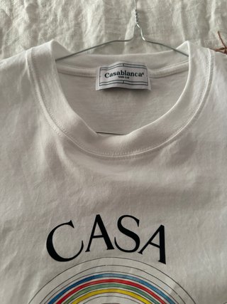 Maglietta Casablanca Bianca Uomo