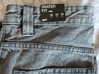 Pantalón vaquero gris hombre rebajado