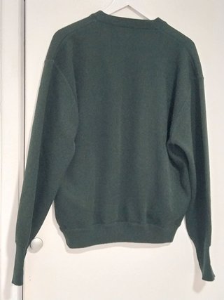 Jersey Verde Botella Vintage Lacoste - Talla 6, XL