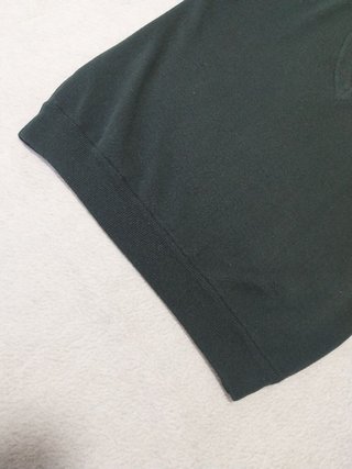 Jersey Verde Botella Vintage Lacoste - Talla 6, XL