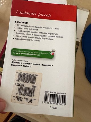 Dizionario Italiano