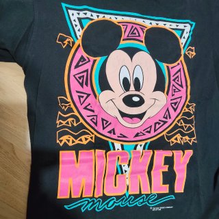 Camiseta Mickey Mouse Vintage Mujer Verano