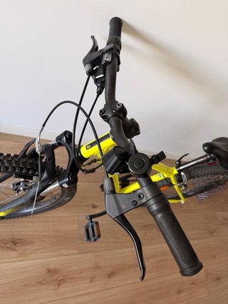 Bicicleta Rockrider Amarilla