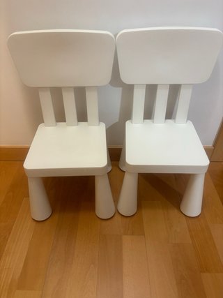 Mesa y 2 Sillas Infantiles IKEA