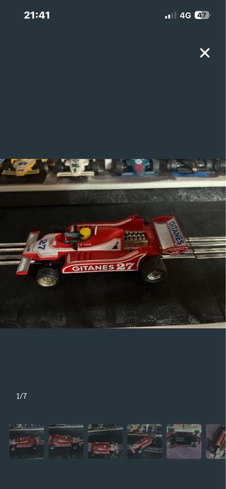 Lote 3 coches Scalextric