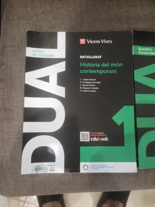 Dual 1. Història del món contemporani. Llibre c...