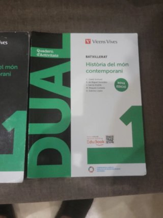 Dual 1. Història del món contemporani. Llibre c...
