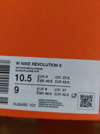 Nike Revolution 8 Zapatillas Blancas