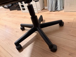 Silla de escritorio XTR negra y roja