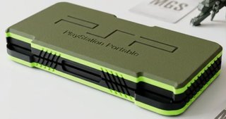 Funda PSP Sony Verde Militar