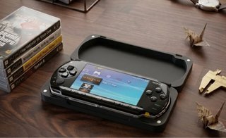 Funda PSP Sony Verde Militar
