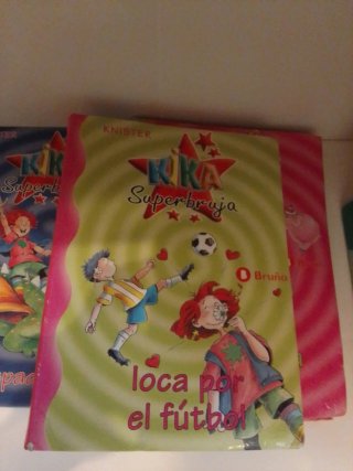 Lote Libros kika superbruja