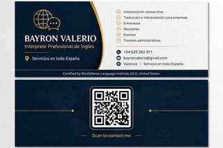 Servicio de Intérprete (Inglés)
