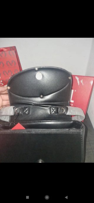 Borsa Diesel Nero e Argento