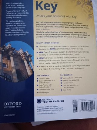 Key Bachillerato 2e 1 Language Work Book Pack (...