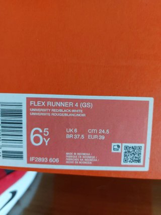 Nike Flex Runner Negro/Rojo