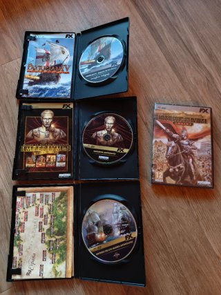 Colección Juegos PC Imperium y Patrician FX