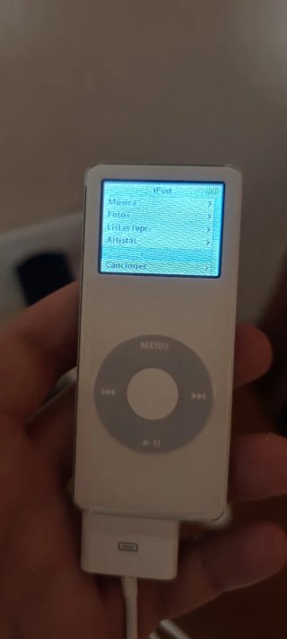 iPod Nano 2005 Plata/Blanco