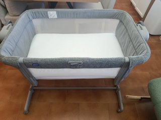 Minicuna Chicco Next2Me Magic Evo Gris Oscuro