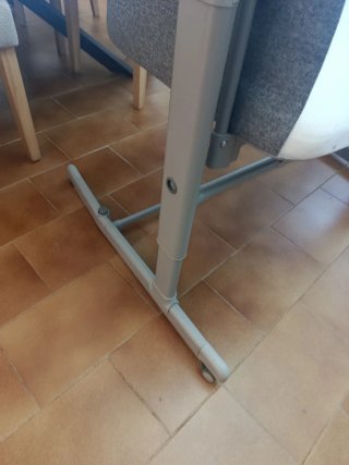 Minicuna Chicco Next2Me Magic Evo Gris Oscuro